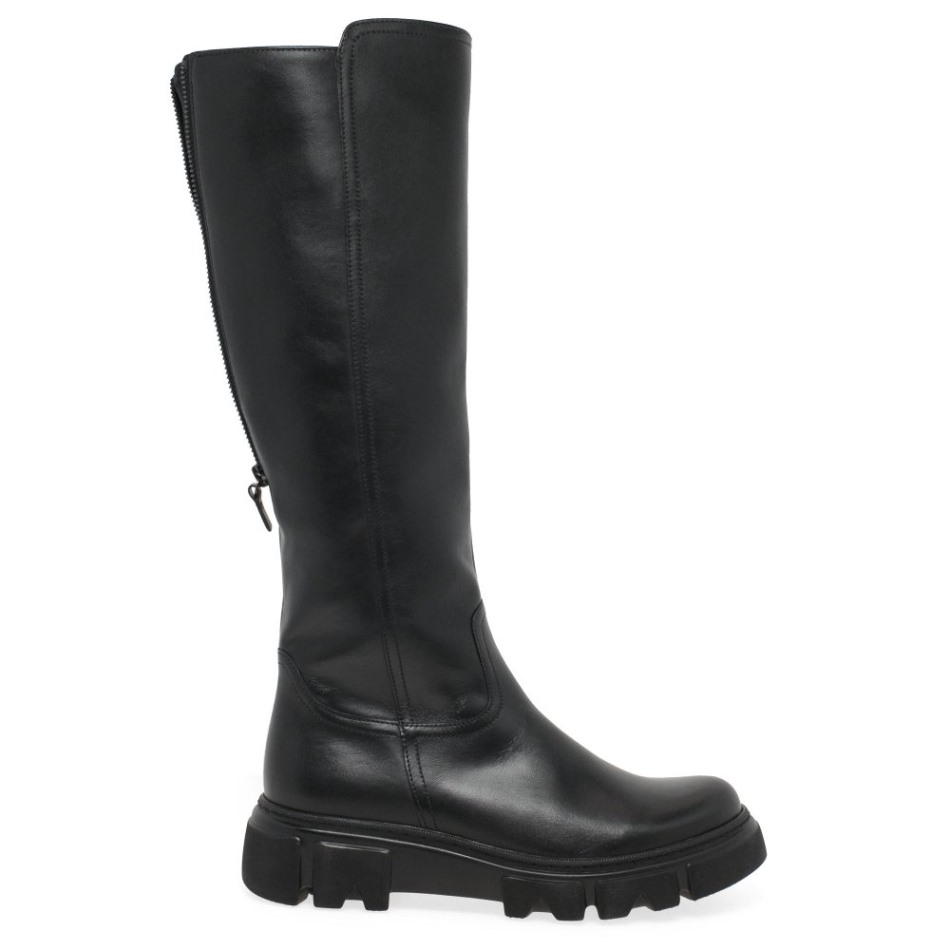 Bottes Longues Juan Femmes Noires Gabor | Exclusif